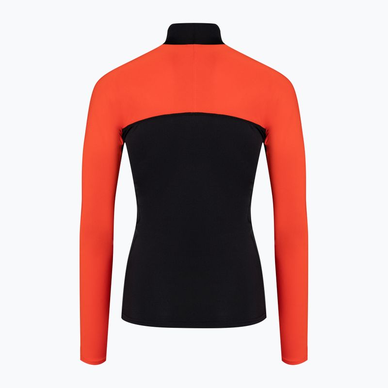 Dakine women's swim shirt Hd Snug Fit Rashguard black and red DKA651W0008 4