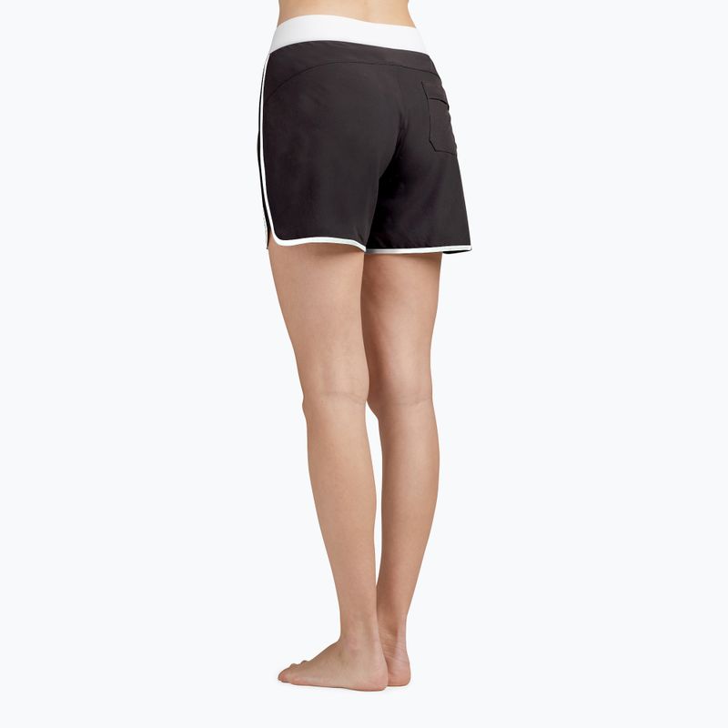 Dakine Roots 5" women's swim shorts black and white DKA156W0004 5