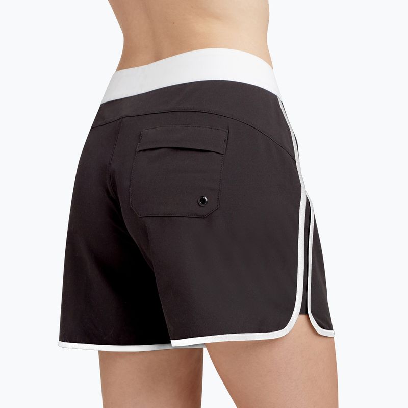 Dakine Roots 5" women's swim shorts black and white DKA156W0004 7