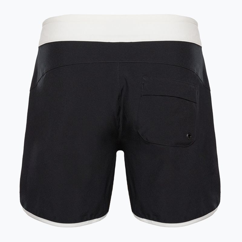 Dakine Roots 5" women's swim shorts black and white DKA156W0004 2