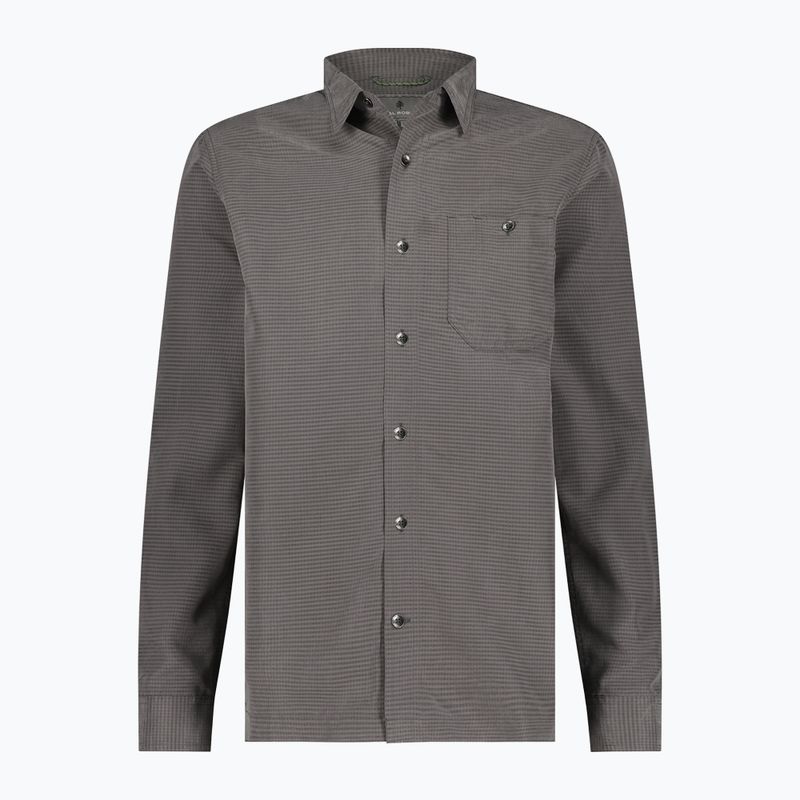 Royal Robbins men's Mojave Pucker asphalt shirt