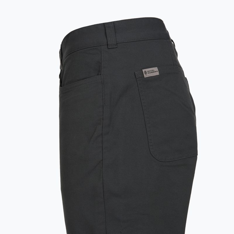 Women's Royal Robbins Billy Goat II Lined trousers charcoal 4