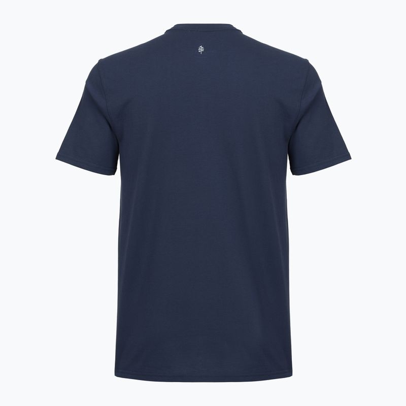 Men's T-shirt Royal Robbins RR Graphic navy chock pt 2