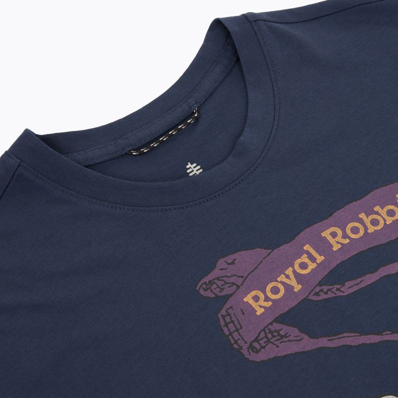 Men's T-shirt Royal Robbins RR Graphic navy chock pt 3