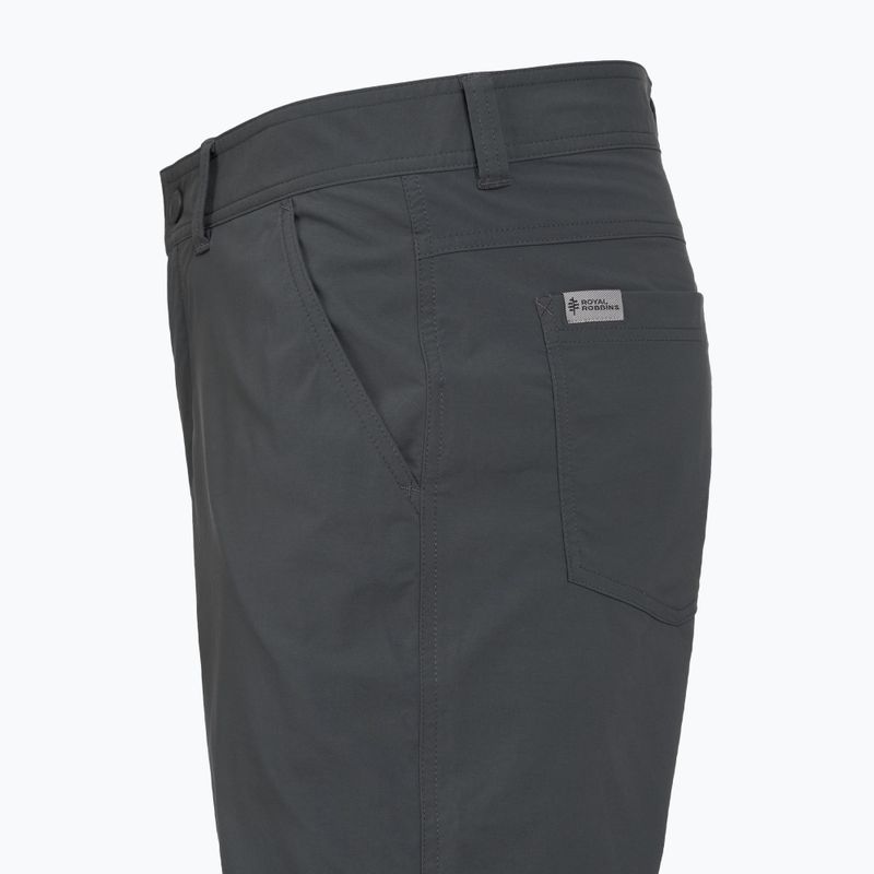 Men's Royal Robbins Wilder charcoal trousers 4