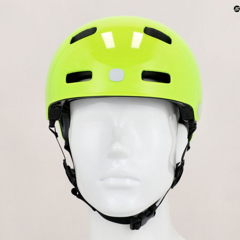 Children's bicycle helmet POC POCito Crane MIPS fluorescent yellow/green 9