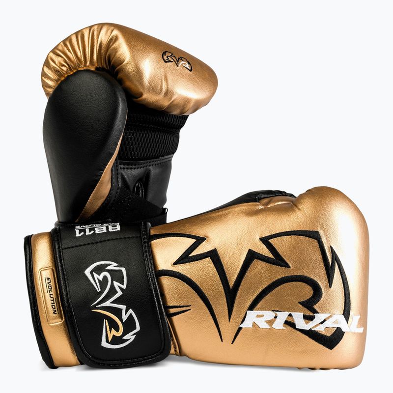Boxing gloves Rival RB11 gold 2