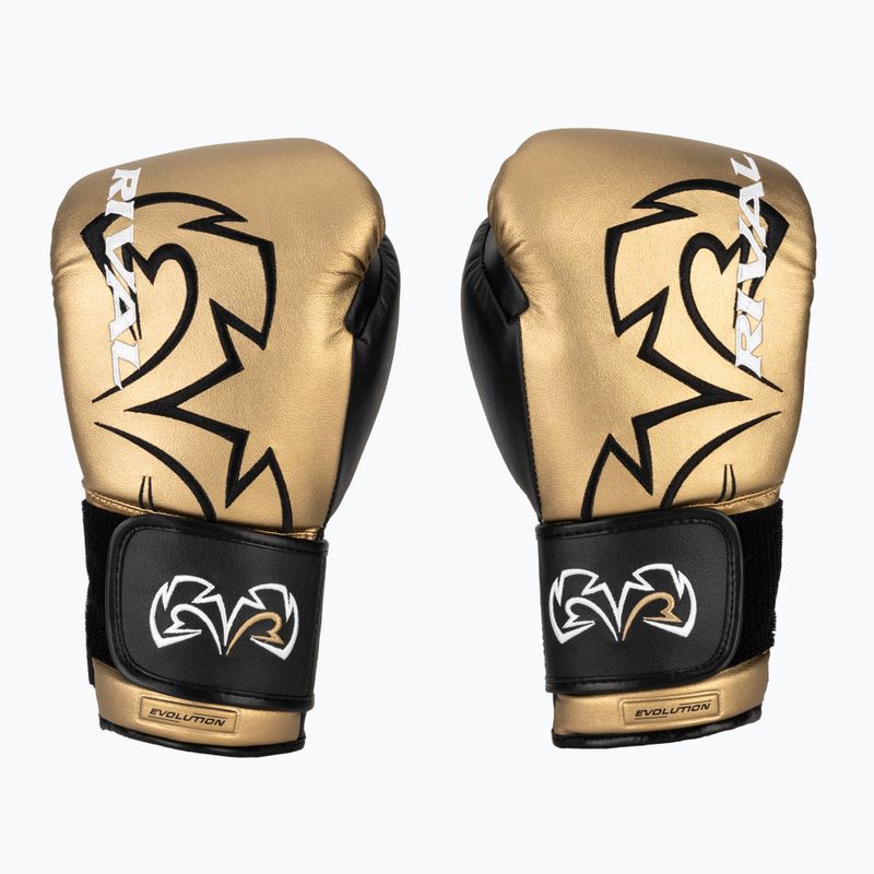 Boxing gloves Rival RB11 gold 2