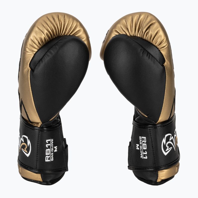 Boxing gloves Rival RB11 gold 4