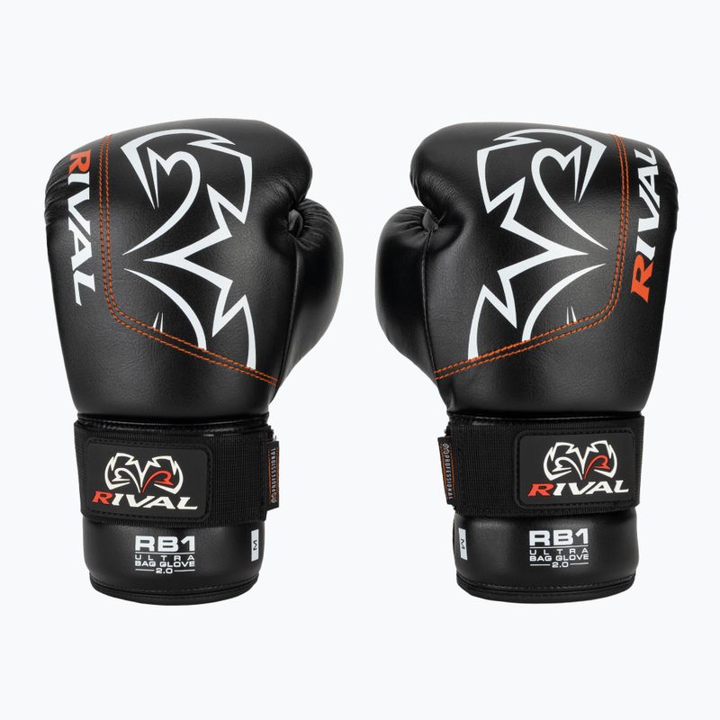 Rival RB1 Ultra Bag 2.0 boxing gloves black 2