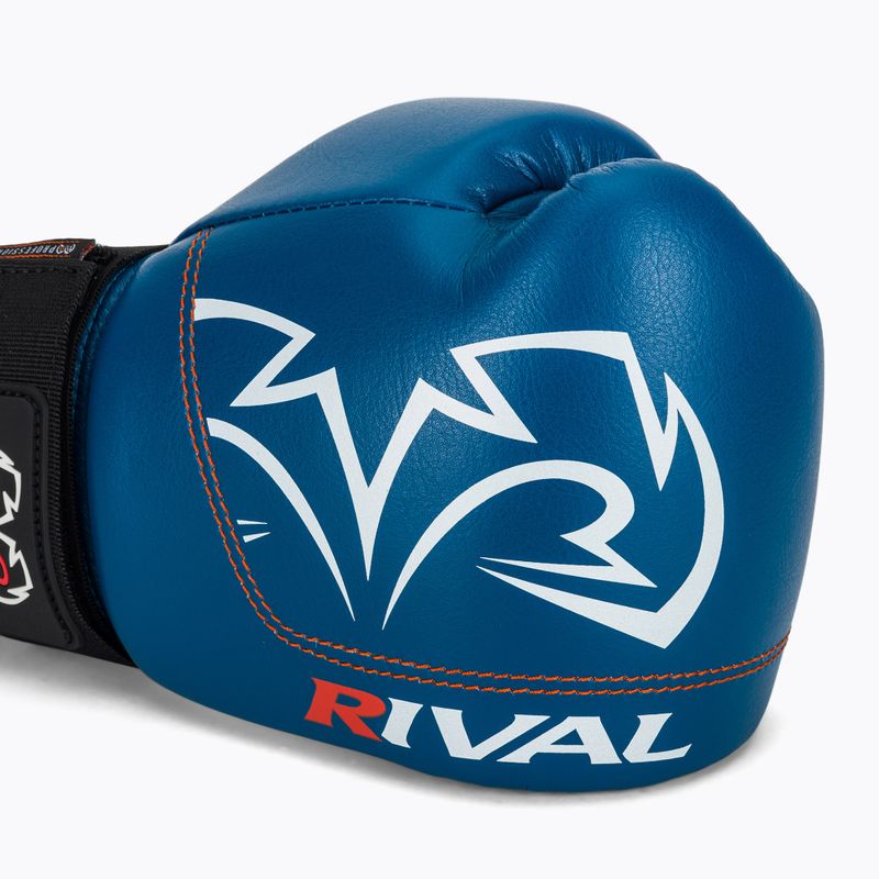 Boxing gloves Rival RB1 Ultra Bag 2.0 blue 5