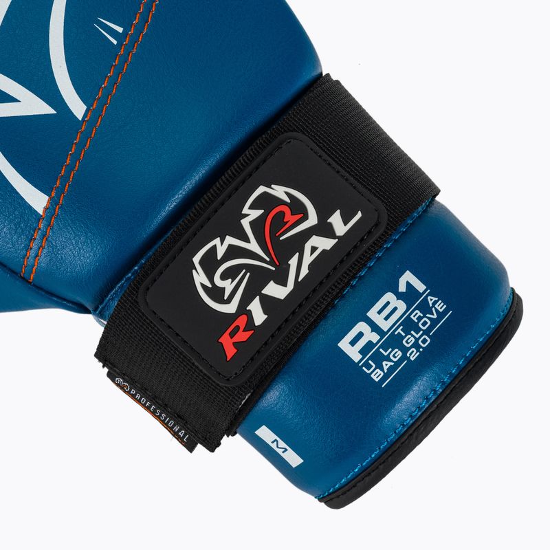 Boxing gloves Rival RB1 Ultra Bag 2.0 blue 6