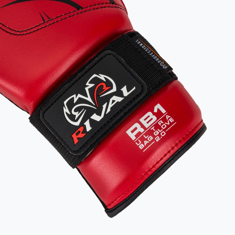 Boxing gloves Rival RB1 Ultra Bag 2.0 red 6