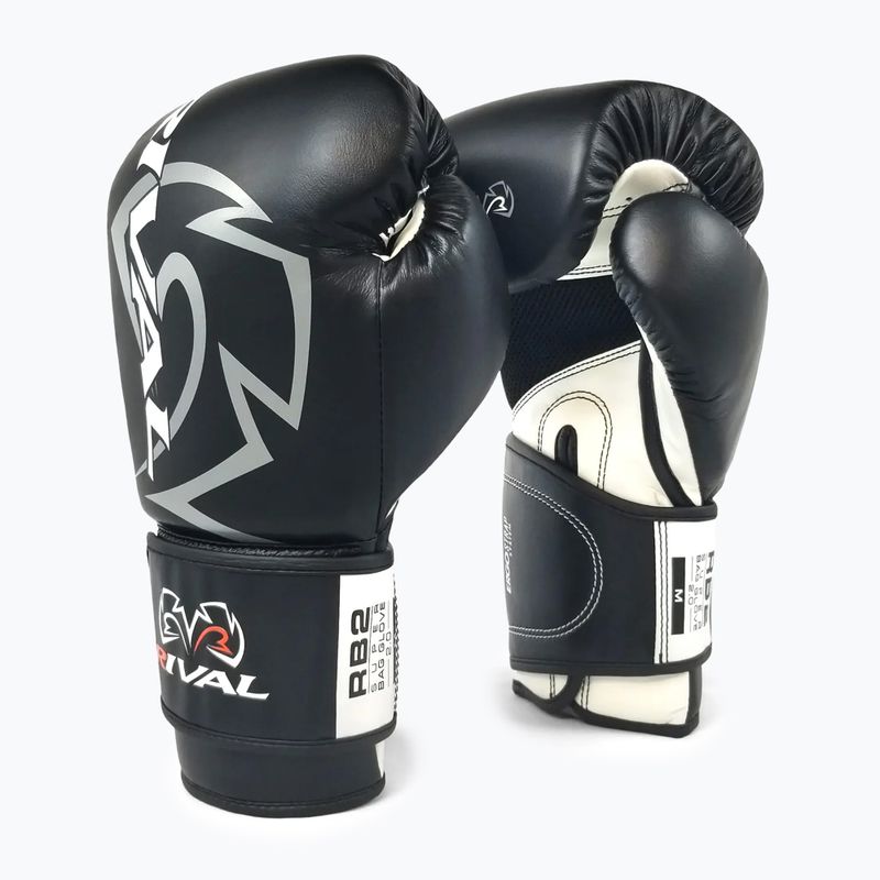 MMA Boxing Gloves Rival RB1 Ultra Bag 2.0 black RB2-2.0-BLACK-M 2