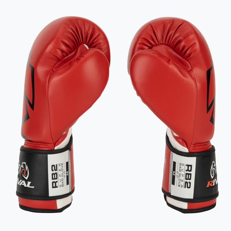 Boxing gloves MMA Rival RB2 Super Bag 2.0 red 4