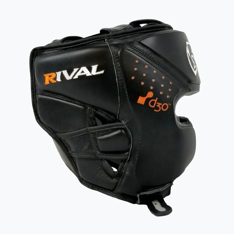 Rival RHG10 Intelli-Shock Headgear boxing helmet black 3