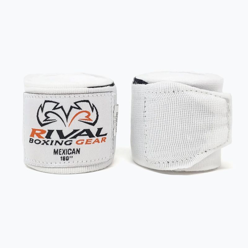 Rival Mexican Handwraps boxing bandages 120 cm white