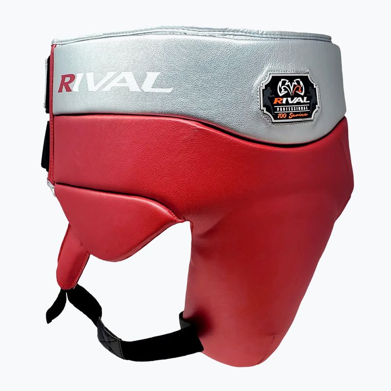 Crotch protector Rival RNFL100 Professional Protector red/silver 2