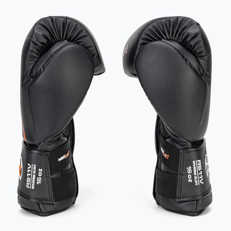 Rival RS11V Professional black boxing gloves 4