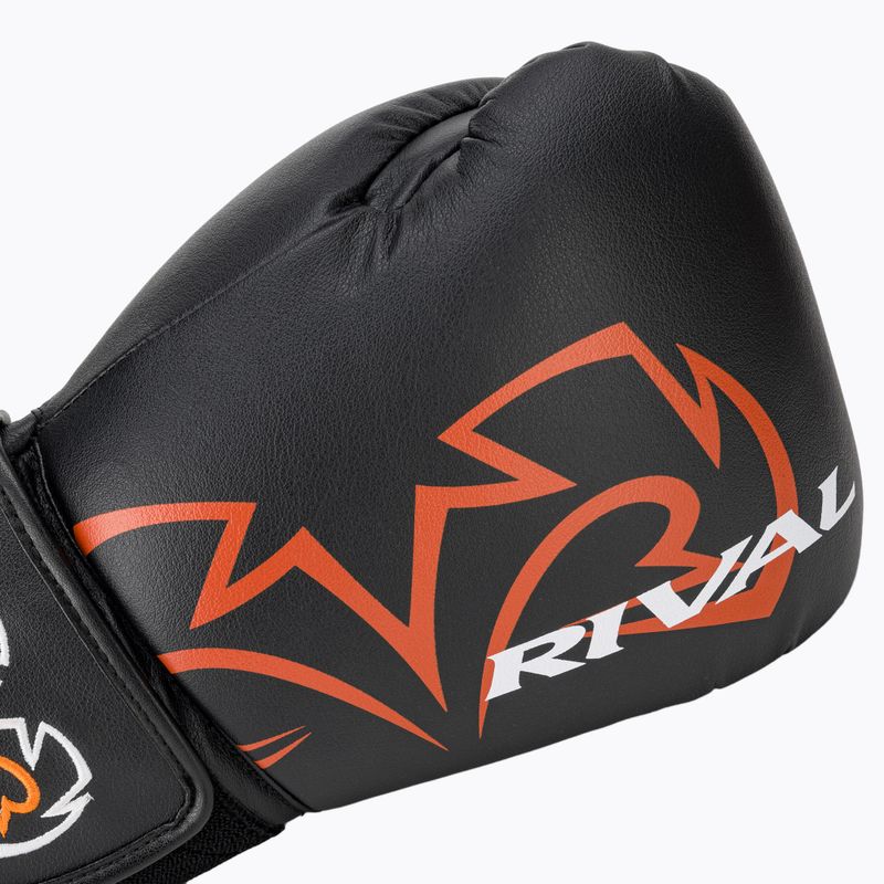 Rival RS11V Professional black boxing gloves 5