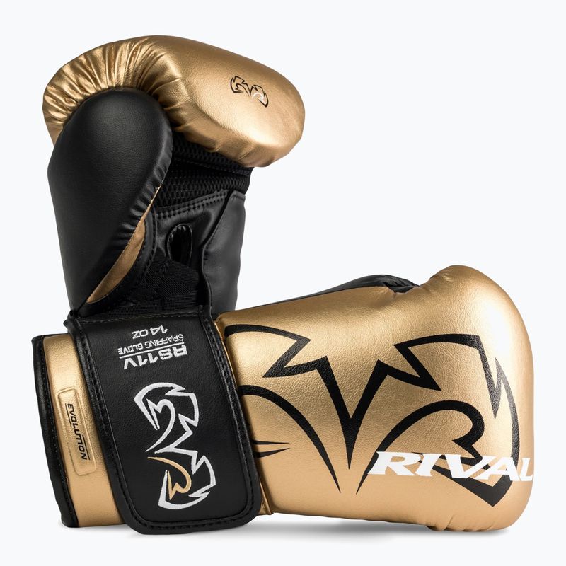 Boxing gloves Rival RS11V Evolution gold 2
