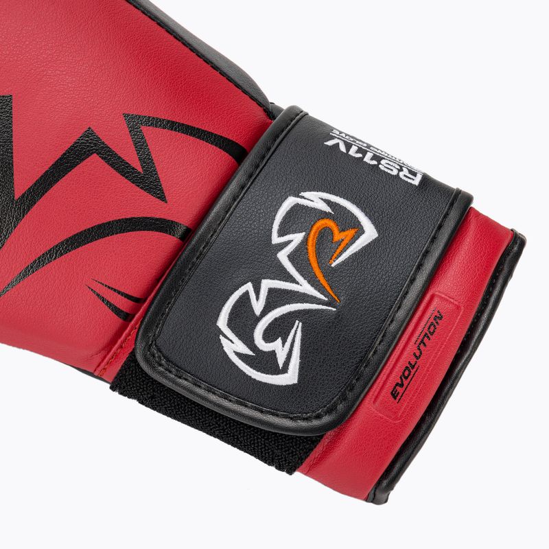 Rival RS11V Professional red boxing gloves 6