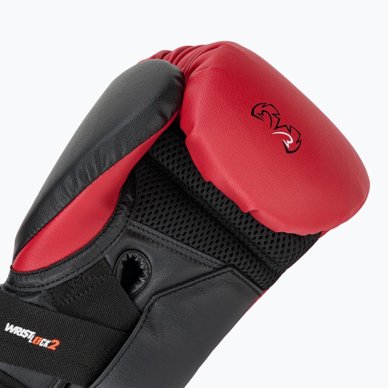 Rival RS11V Professional red boxing gloves 7