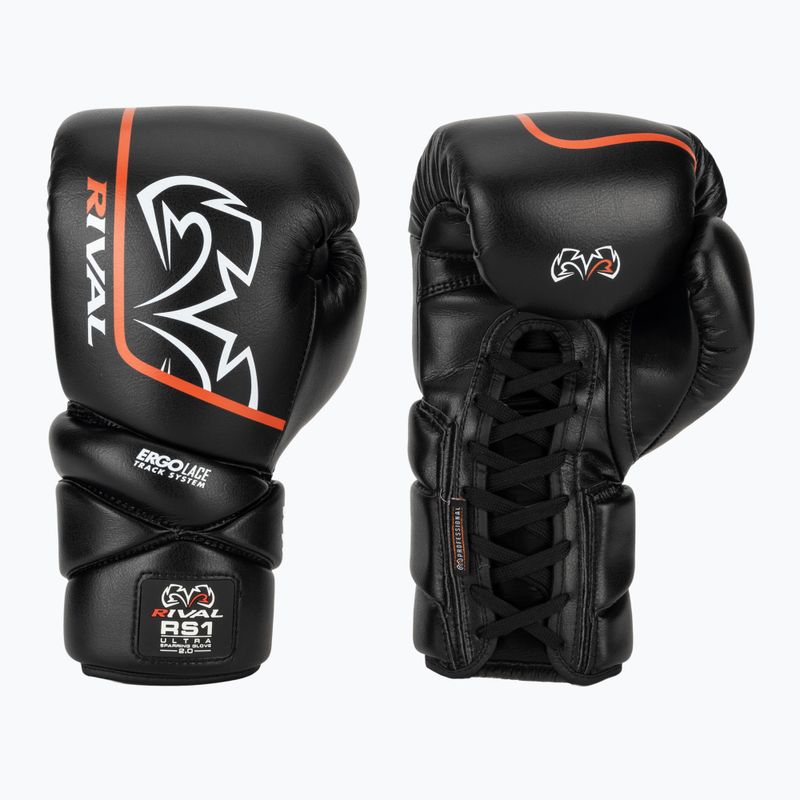 Boxing gloves Rival RS1 Ultra Sparring 2.0 black