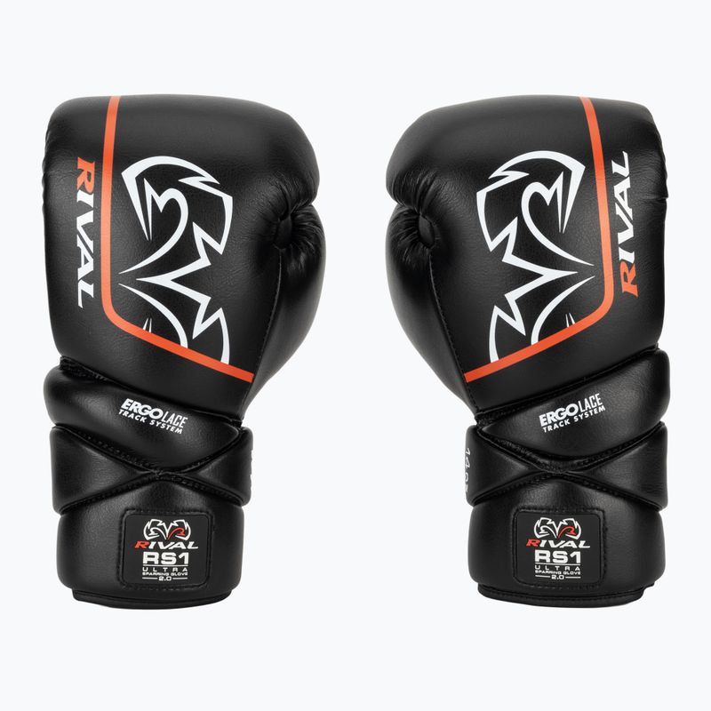 Boxing gloves Rival RS1 Ultra Sparring 2.0 black 2