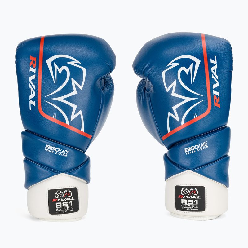 Rival RS1 Ultra Sparring 2.0 boxing gloves blue 2