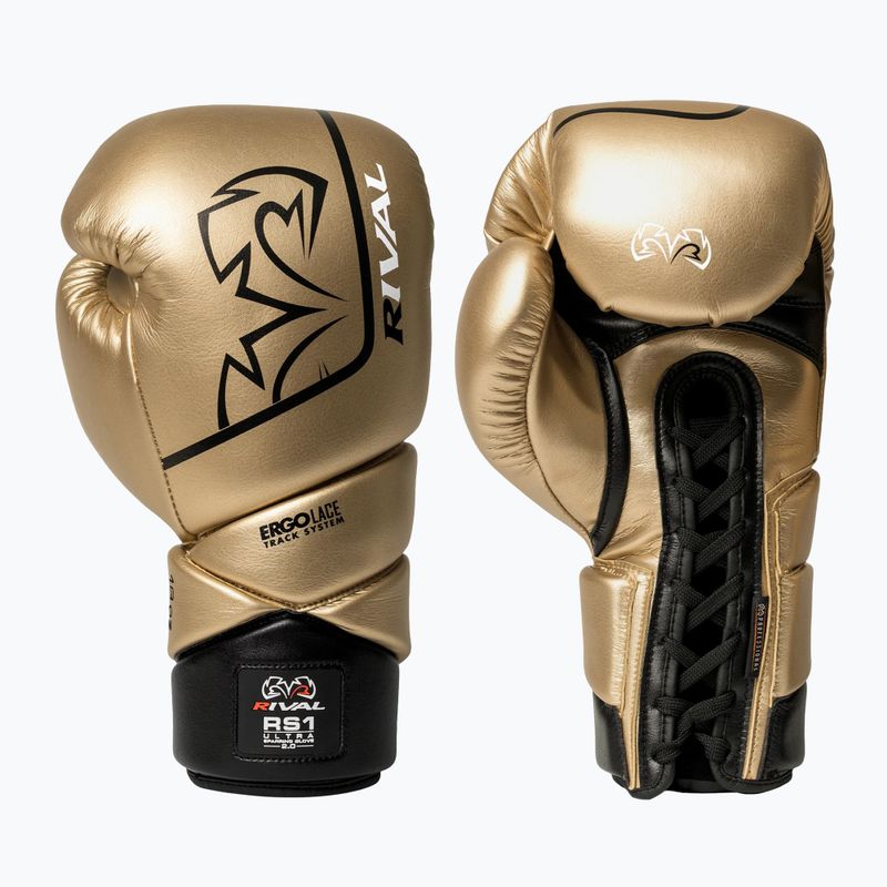 Boxing gloves Rival RS1 Ultra Sparring 2.0 gold