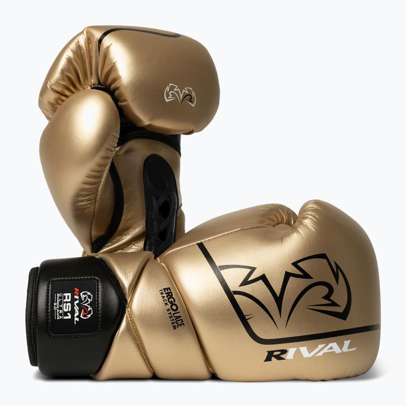 Boxing gloves Rival RS1 Ultra Sparring 2.0 gold 3