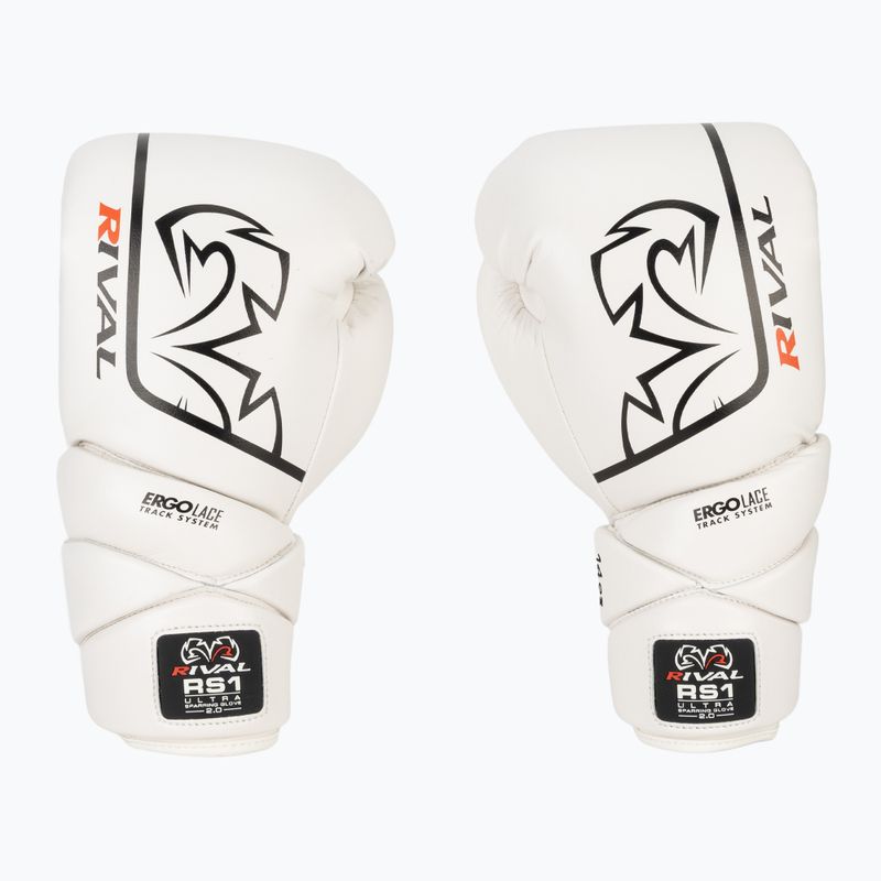Boxing gloves Rival RS1 Ultra Sparring 2.0 white 2
