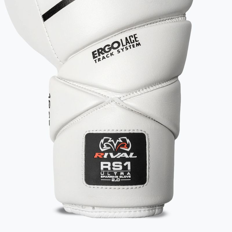 Boxing gloves Rival RS1 Ultra Sparring 2.0 white 3