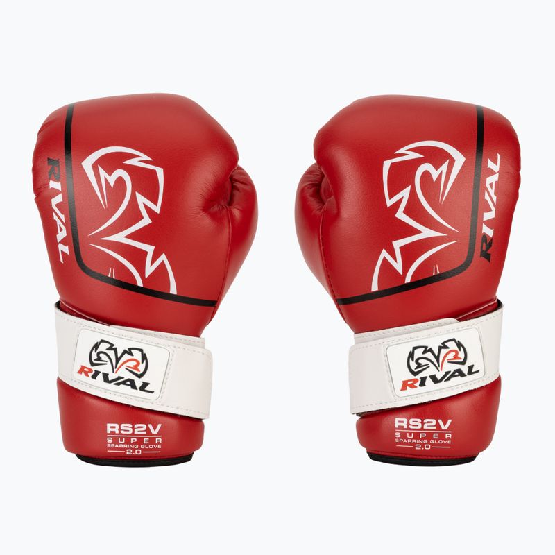 Boxing gloves Rival Super Sparring 2.0 red 2