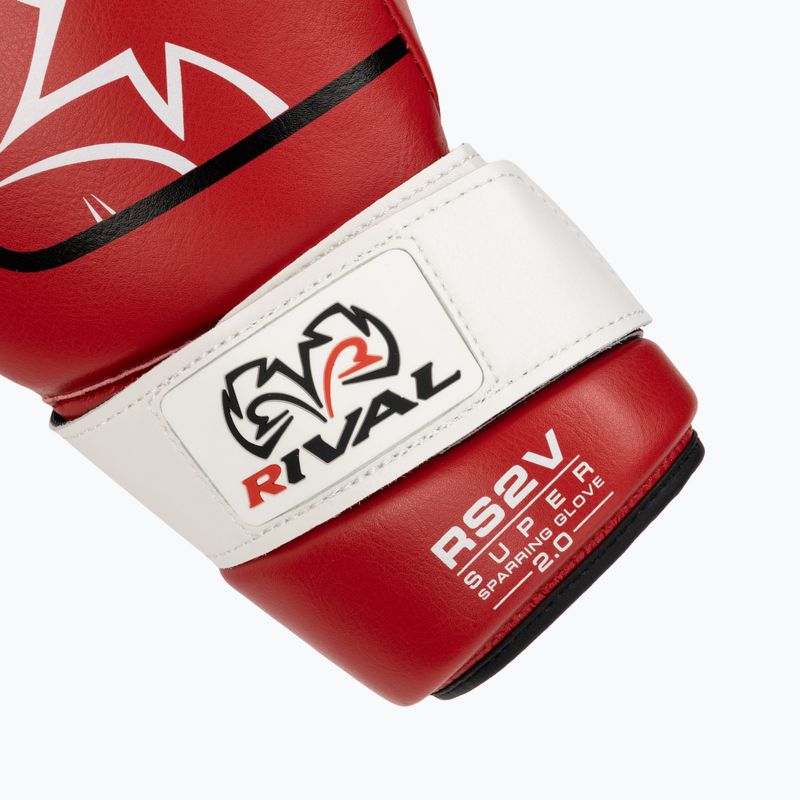 Boxing gloves Rival Super Sparring 2.0 red 6