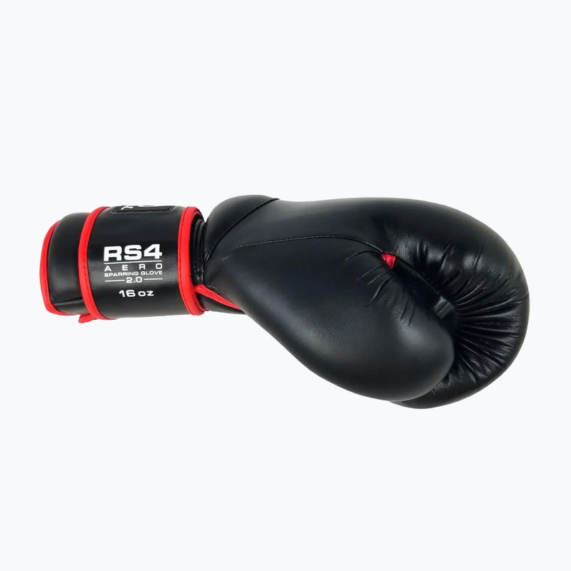 Boxing gloves Rival RS4 Aero Sparring Gloves 2.0 black 4