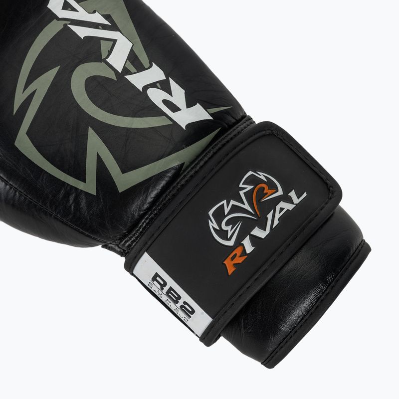 Rival RB2 Super Bag 2.0 boxing gloves black 6