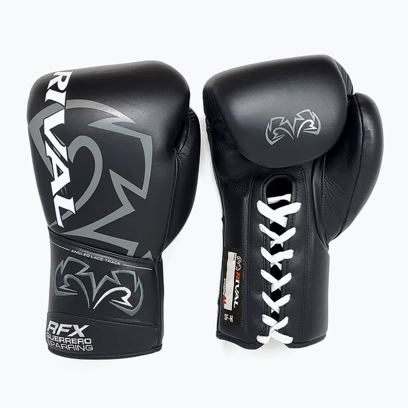 Rival RFX-Guerrero Sparring Boxing Gloves -SF-H black 5