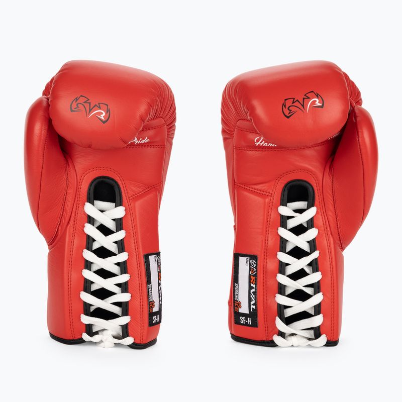 Rival boxing gloves RFX-Guerrero Sparring -SF-H red 2