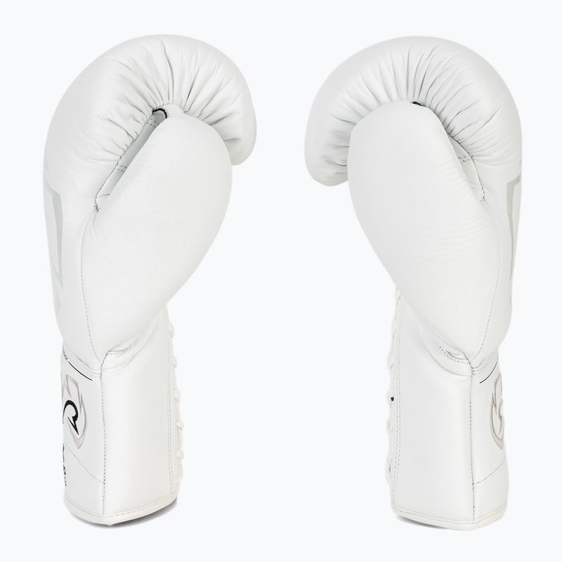 Rival RFX-Guerrero Sparring-SF-H white boxing gloves 3