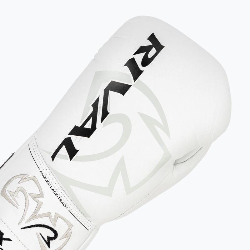 Rival RFX-Guerrero Sparring-SF-H white boxing gloves 5