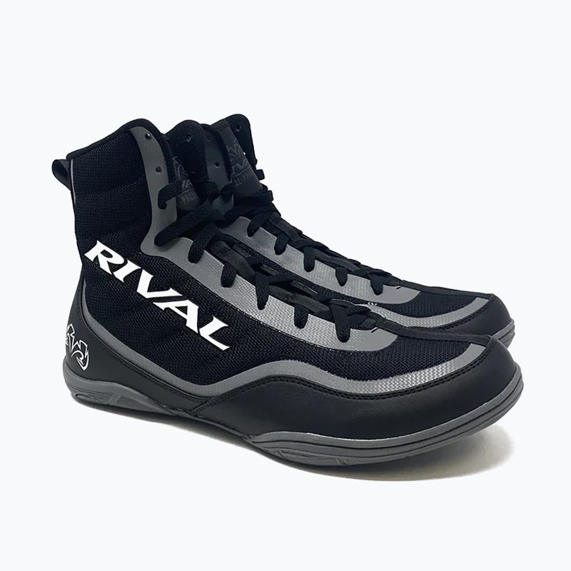 Rival RSX-Prospect black/grey boxing boots 3