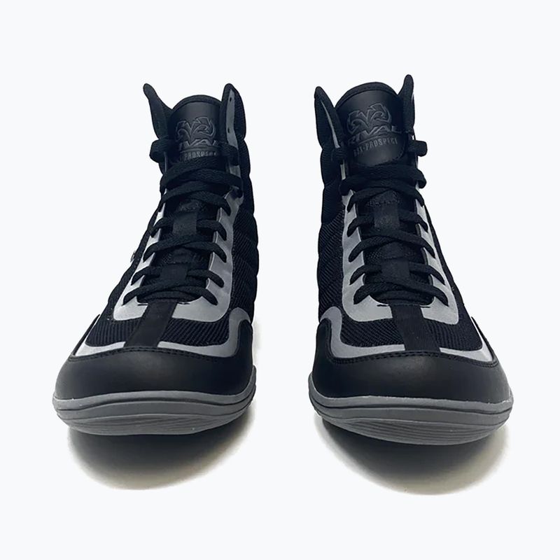 Rival RSX-Prospect black/grey boxing boots 4