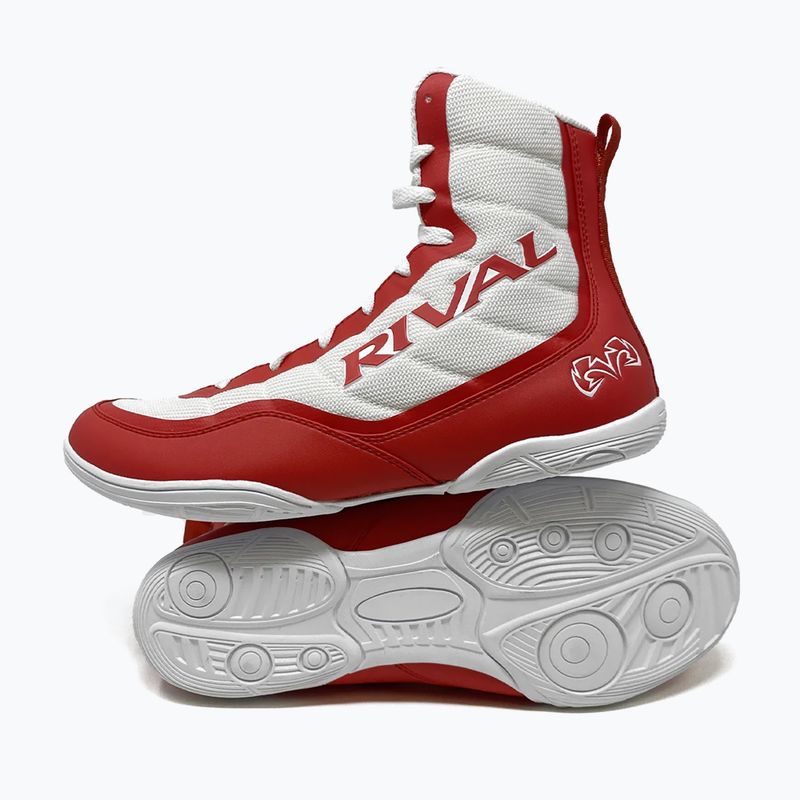Rival RSX-Prospect white/red boxing shoes 6
