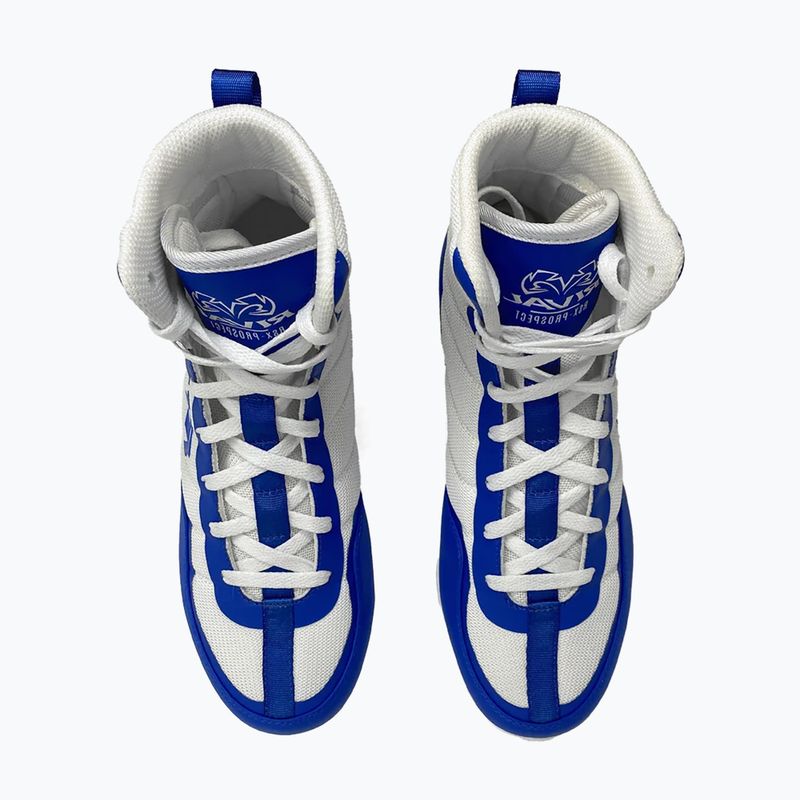 Rival RSX-Prospect white/blue boxing shoes 5