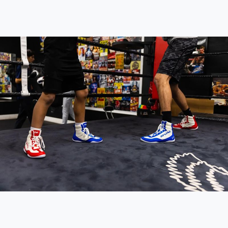 Rival RSX-Prospect white/blue boxing shoes 7