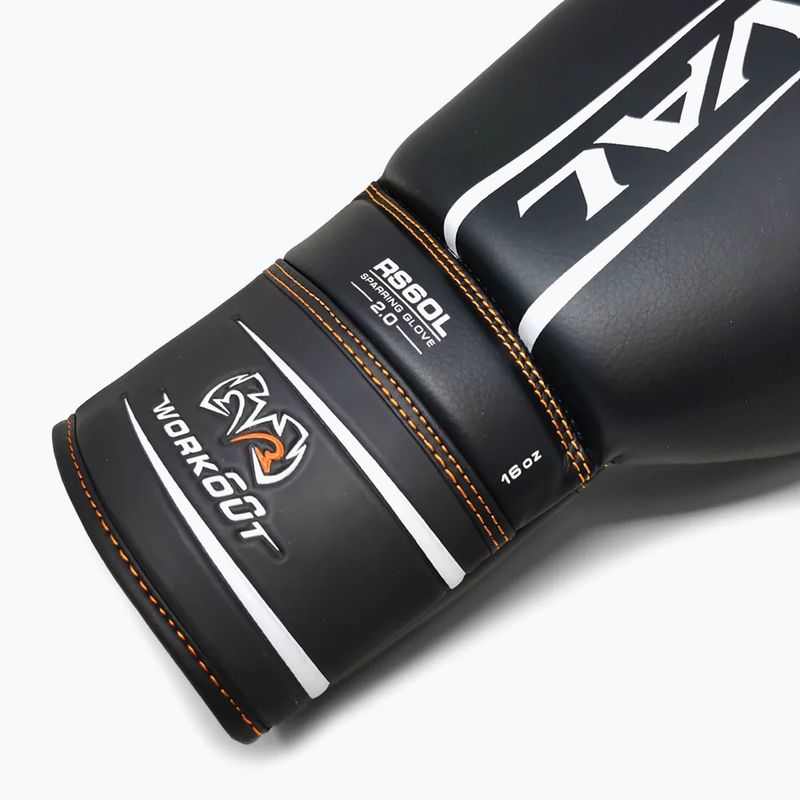 Boxing gloves Rival RS60 black 4