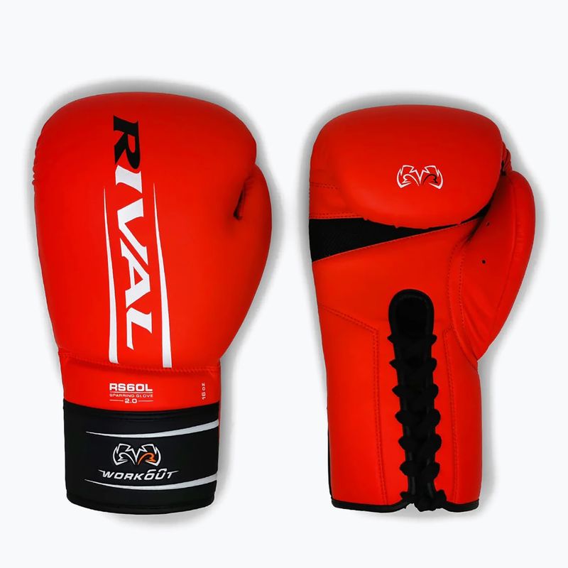 Boxing gloves Rival RS60 red