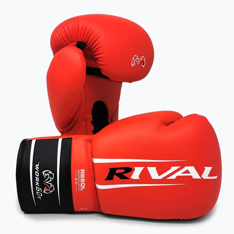 Boxing gloves Rival RS60 red 3